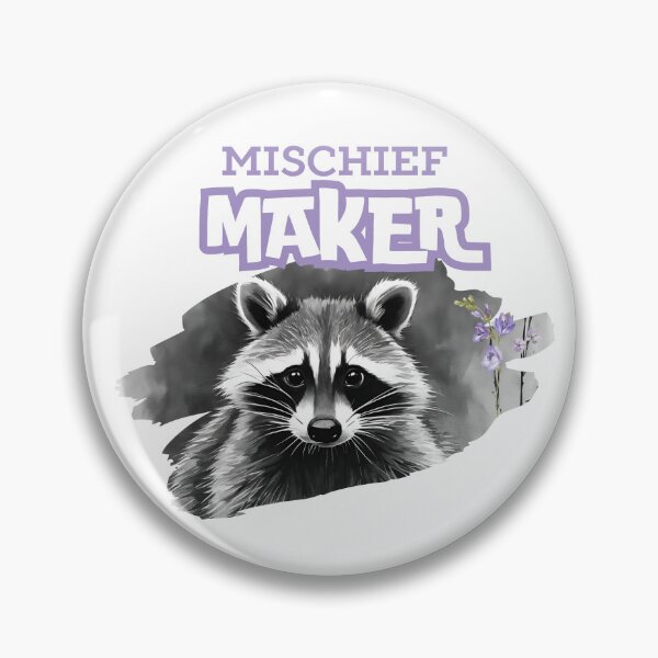 Item preview, Mischief Maker Raccoon designed and sold by im-a-librarian.