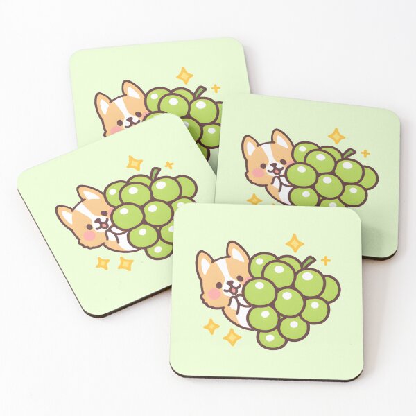 Item preview, Macabeo - Fruit corgi designed and sold by Kappadog.