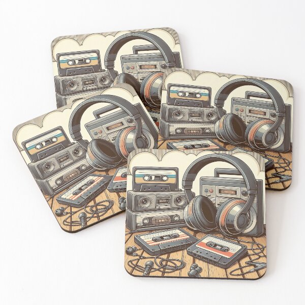 Item preview,  “Analog Nostalgia: Cassette Tape Collection” designed and sold by DJ-Portable.