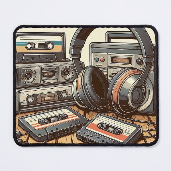 Item preview, “Analog Nostalgia: Cassette Tape Collection” designed and sold by DJ-Portable.