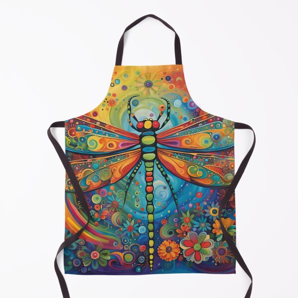 Item preview, Dragonfly 60's Flower Power designed and sold by druidwolfart.