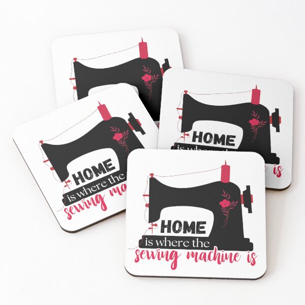Item preview, Home is Where the Sewing Machine Is designed and sold by tmachtan.
