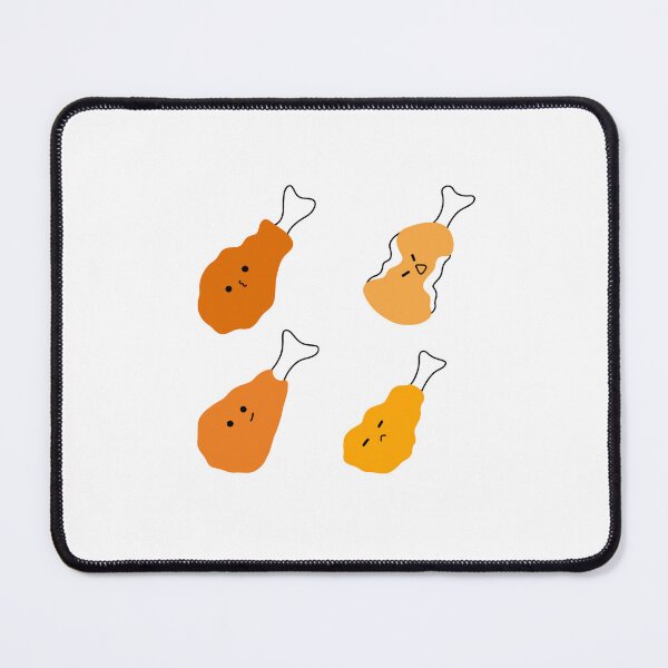 Item preview, Emotive Chicken Drumsticks: Cartoon Illustration Series designed and sold by RM-Journey.