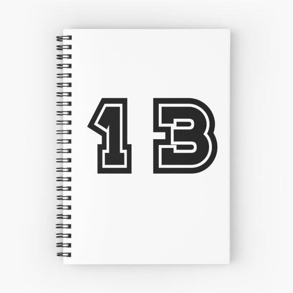 Item preview, 13, thirteen, black, sport designed and sold by Numbers-Art.
