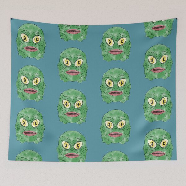 Item preview, Creature From the Black Lagoon Watercolor (Version 2) designed and sold by Jessiwins19.