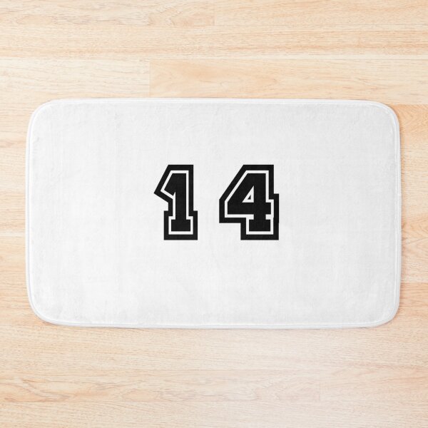 Item preview, 14, fourteen, black, sport designed and sold by Numbers-Art.