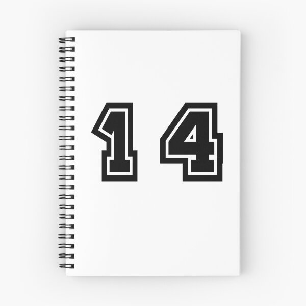 Item preview, 14, fourteen, black, sport designed and sold by Numbers-Art.