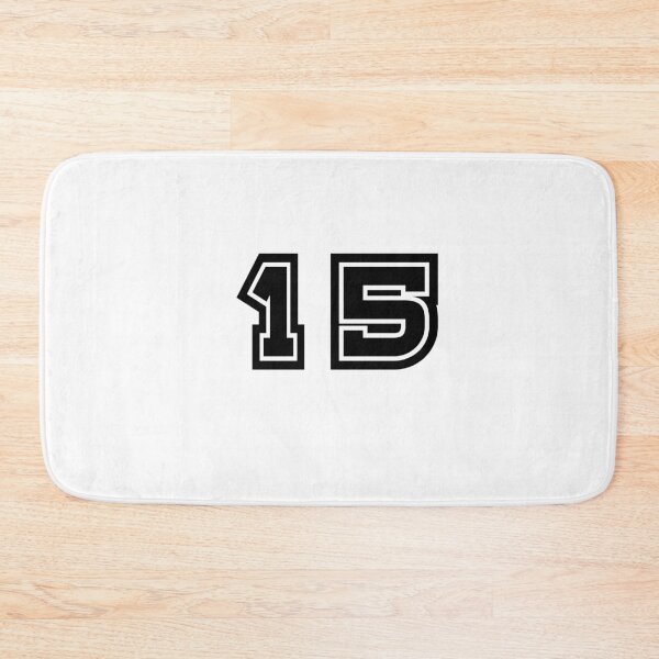 Item preview, 15, fifteen, black, sport designed and sold by Numbers-Art.