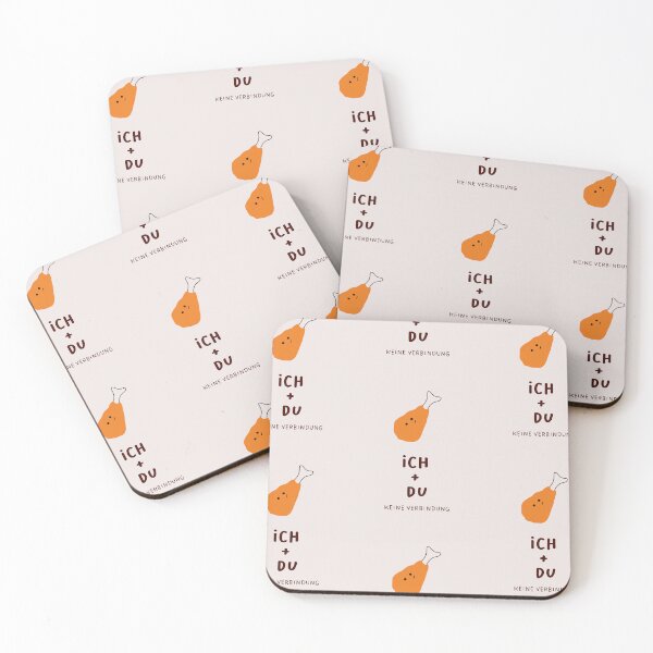 Item preview, ICH + DU | Keine Verbindung | Cute Character Illustrations | Funny Design designed and sold by RM-Journey.