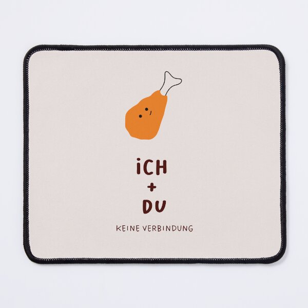 Item preview, ICH + DU | Keine Verbindung | Cute Character Illustrations | Funny Design designed and sold by RM-Journey.