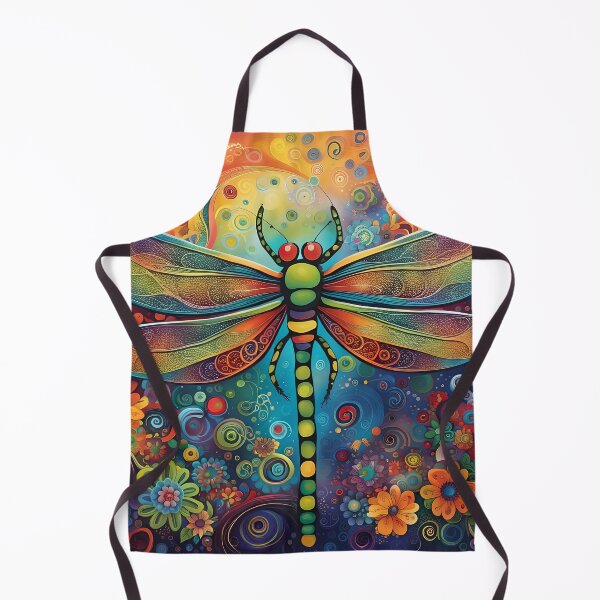 Item preview, Dragonfly 60's Flower Power designed and sold by druidwolfart.