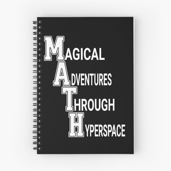 Item preview, MATH: Magical Adventures Through Hyperspace designed and sold by InspireHubWear.