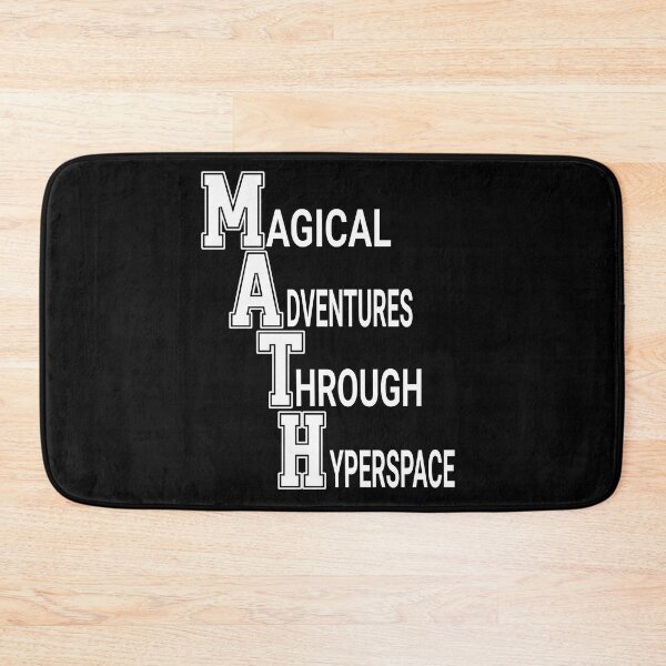 Item preview, MATH: Magical Adventures Through Hyperspace designed and sold by InspireHubWear.