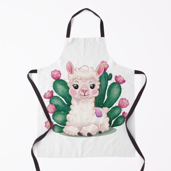 Item preview, Llama Cactus Cute Alpaca Cacti Nursery Animal designed and sold by ShoniwDesigns.