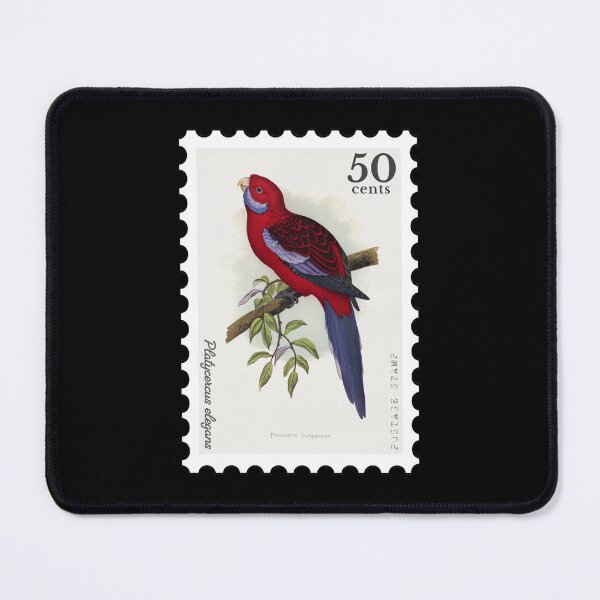 Item preview, Pennant's Parrakeet (Platycercus elegans) Stamp designed and sold by RabbitK.