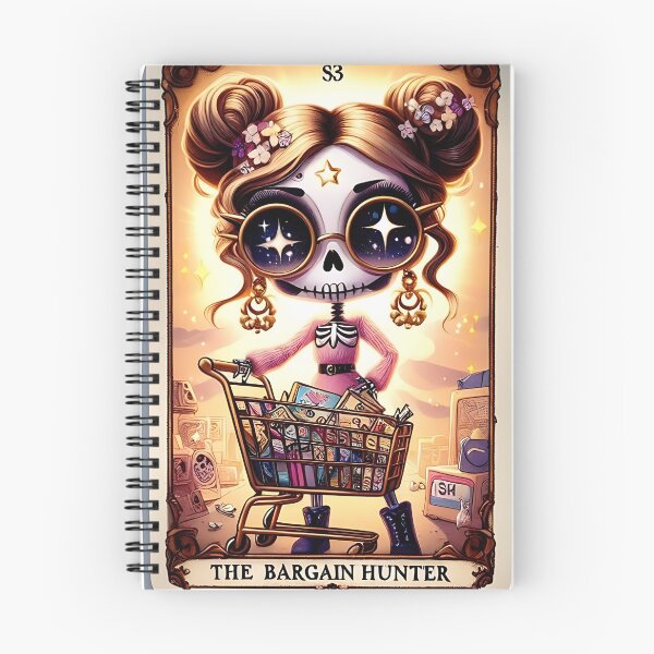 Item preview, The Bargain Hunter Funny Tarot Card designed and sold by OddsomeOddree.