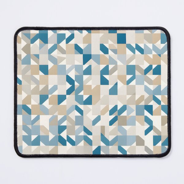 Item preview, Blue Beige Geometric Harmony designed and sold by MrKATORSKI.