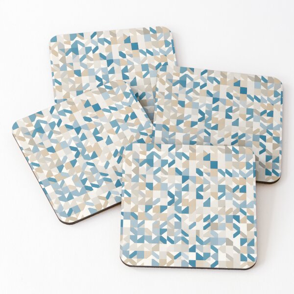 Item preview, Blue Beige Geometric Harmony designed and sold by MrKATORSKI.