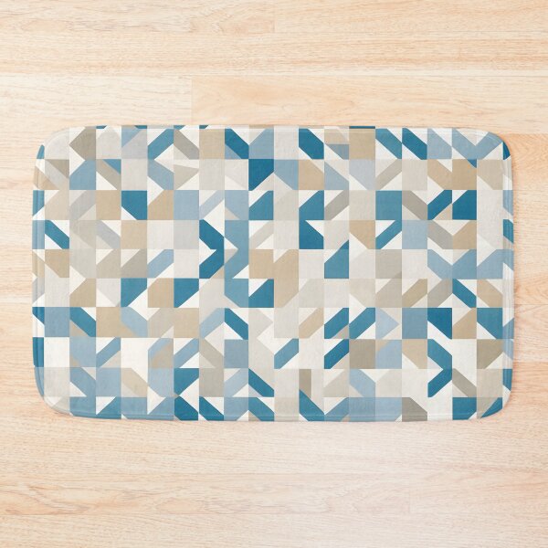 Item preview, Blue Beige Geometric Harmony designed and sold by MrKATORSKI.