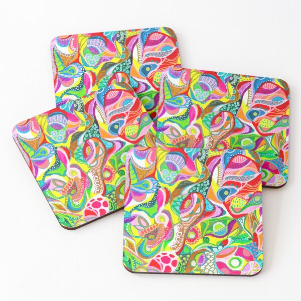 Item preview, 354.Happy Window: Colorful Abstract Perspective designed and sold by Veera Zukova.
