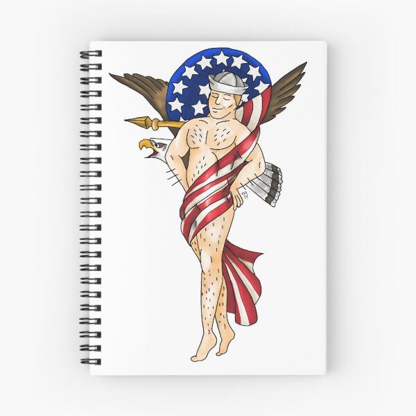 Aperçu de l'œuvre Pin-up papa drapeau créée et vendue par TheDevilDogg.