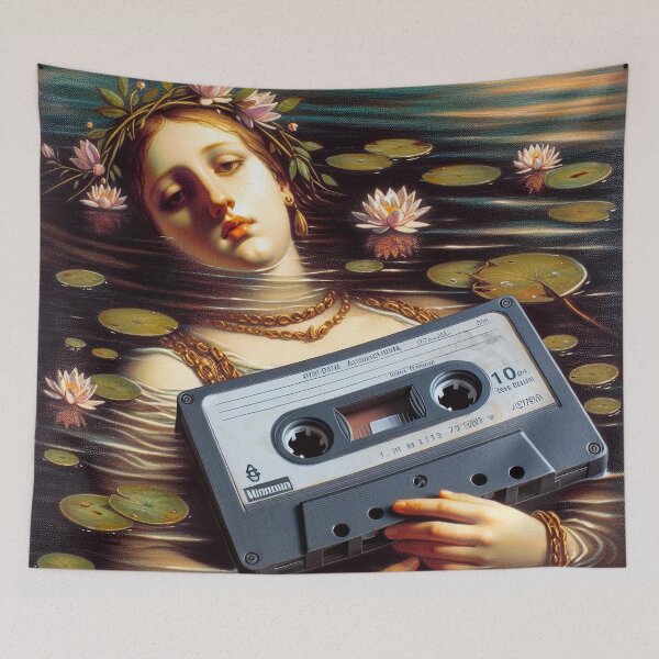 Item preview, DJ Ophelia: “Nostalgic Cassette Tape Reflection” designed and sold by DJ-Portable.