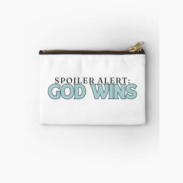 Item preview, Spoiler Alert: God Wins designed and sold by Jinester.