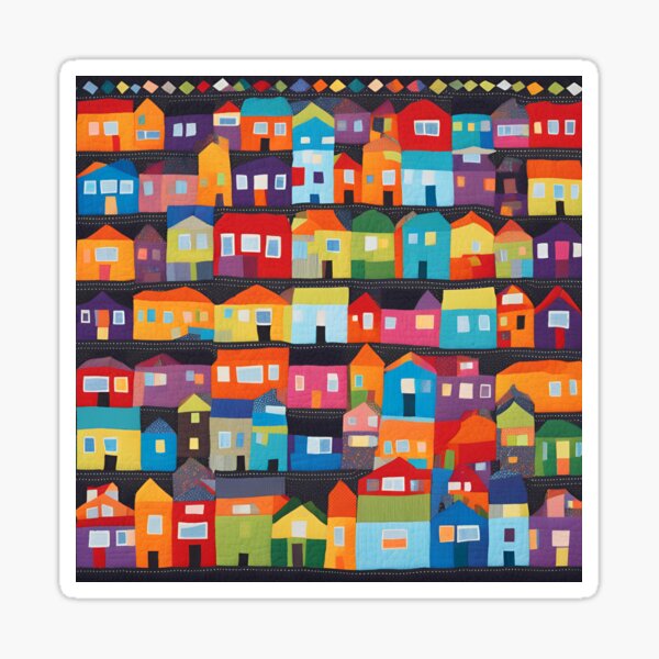 Item preview, House Quilt designed and sold by BlueMudd.
