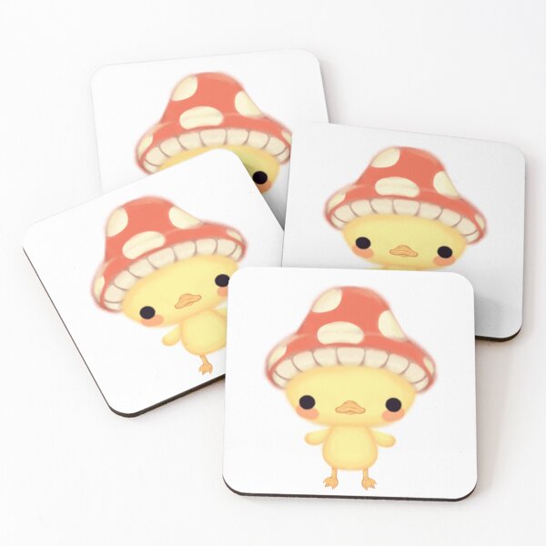 Item preview, mushroom duck designed and sold by LittleCrowHead.