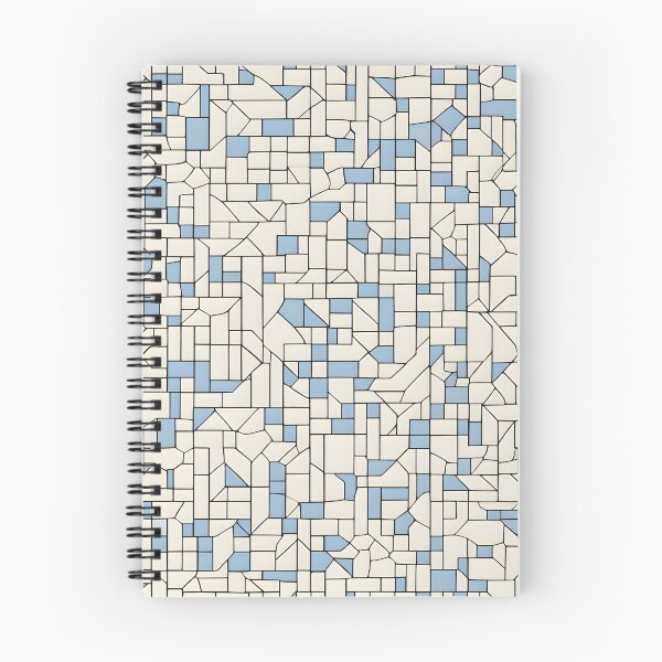 Item preview, Blue and White Tiled Chronology designed and sold by MrKATORSKI.