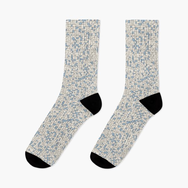 Item preview, Blue and White Tiled Chronology designed and sold by MrKATORSKI.