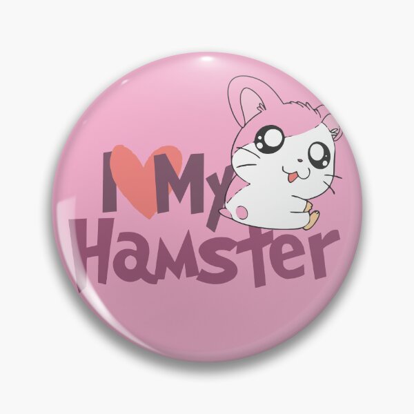 Item preview, "I love my hamster; just a girl who adores hamsters, hamster lover, pink hamster, guinea pig, pet, Syrian, Russian dwarf hamsters, in my heart as a hamster mom and dad." designed and sold by artworkathome.