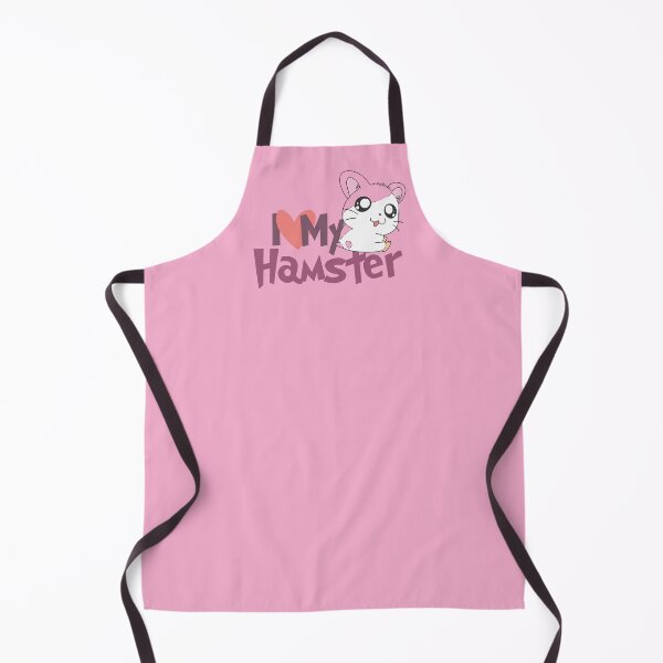 Item preview, "I love my hamster; just a girl who adores hamsters, hamster lover, pink hamster, guinea pig, pet, Syrian, Russian dwarf hamsters, in my heart as a hamster mom and dad." designed and sold by artworkathome.