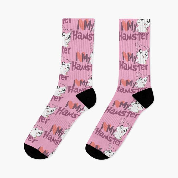 Item preview, "I love my hamster; just a girl who adores hamsters, hamster lover, pink hamster, guinea pig, pet, Syrian, Russian dwarf hamsters, in my heart as a hamster mom and dad." designed and sold by artworkathome.