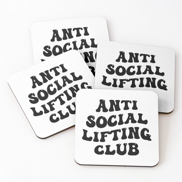 Item preview, Fitness Workout Introvert Gym Lover Anti Social Lifting Club designed and sold by Singhe Design.