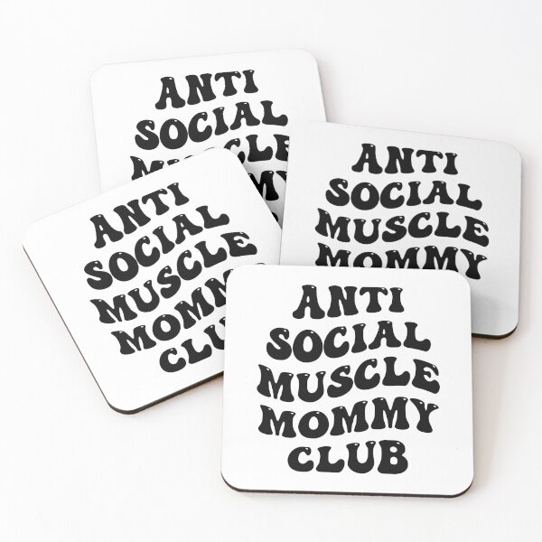 Item preview, Fitness Mom Workout Introvert Gym Lover Anti Social Muscle Mommy Club designed and sold by Singhe Design.