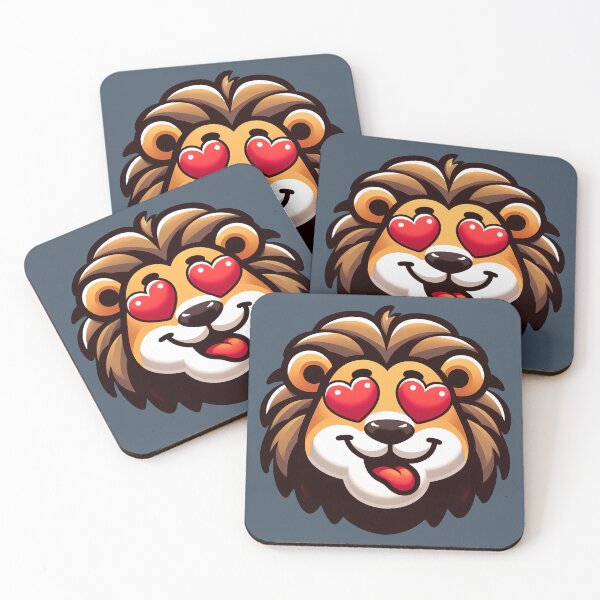 Item preview, Lion Emoji designed and sold by Funny Vintage Stickers And T-Shirts.