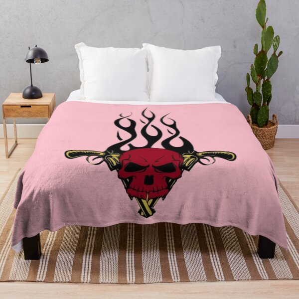Artikelvorschau, Red Hot Pistols Jolly Roger (Rosa) entworfen und verkauft von MurpheusTech.