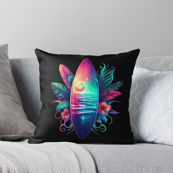 Item preview, Surfboard Tropical Beach designed and sold by artcolory.