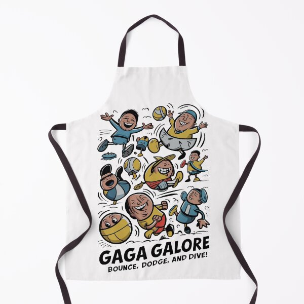 Item preview, GAGA GALORE BOUNCE, DODGE, and DIVE! Joyful Movement in Monochrome and Blue designed and sold by SplashTastic.