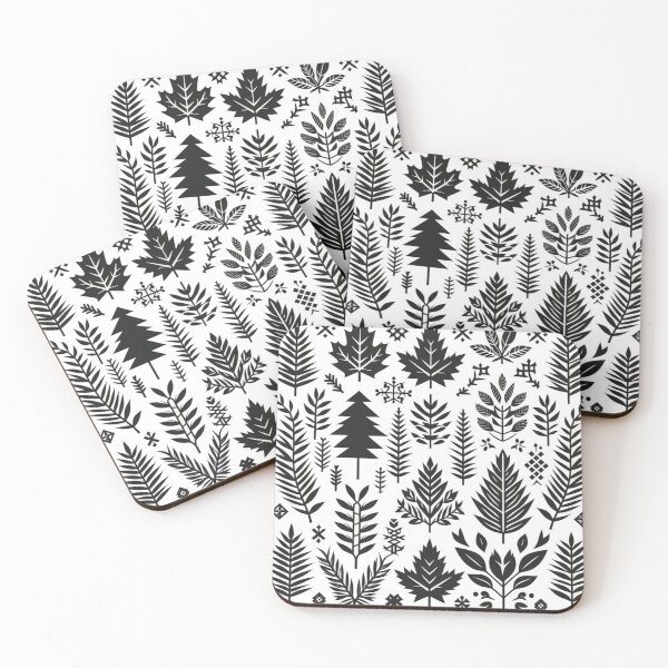 Item preview, Leaves Pattern designed and sold by Myra365Art.