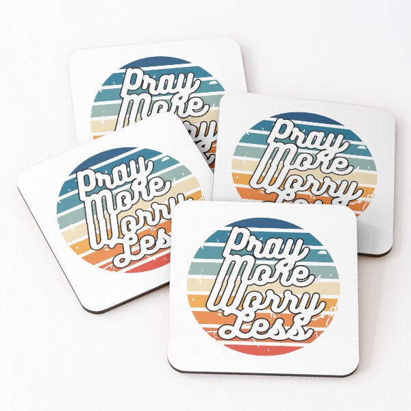 Item preview, Pray More Worry Less designed and sold by Jinester.