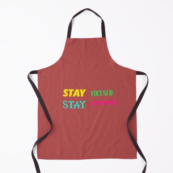Item preview, stay focussed stay strong designed and sold by Redlimetshirts.