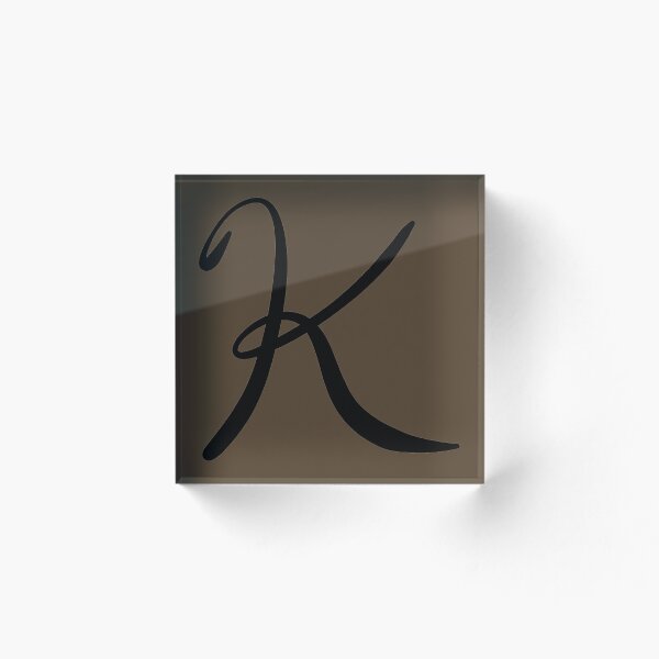 Aperçu de l'œuvre Lettre k créée et vendue par 77designs.