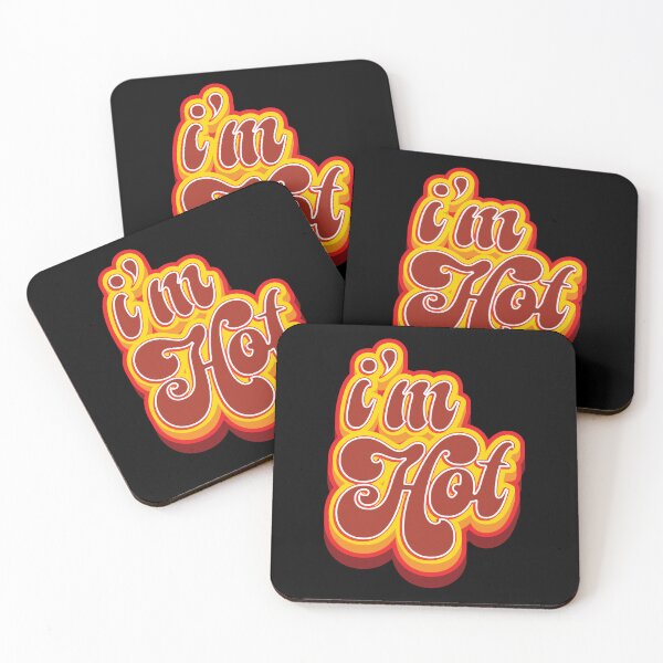 Item preview, Retro I'm Hot - Funny Summer  designed and sold by Whimsical  Thinker.