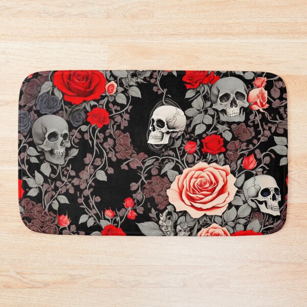 Item preview, Floral Skull Pattern designed and sold by AsreArt.