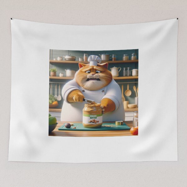 Item preview, Cat open peanut butter  designed and sold by Catsmoment.