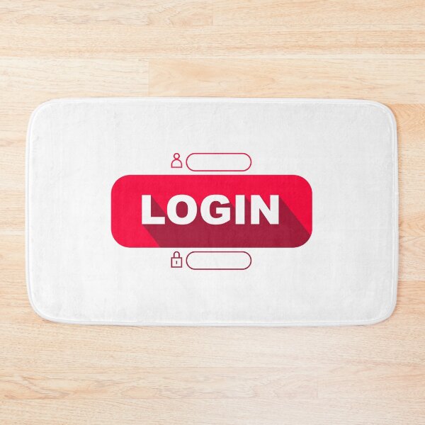 Item preview, login - red log in id password art designed and sold by SoniyaArt !.
