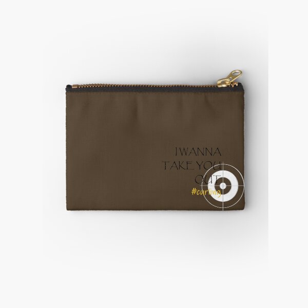Item preview, Curling Pick-Up Line - I Wanna Take You Out - Brown designed and sold by 77designs.