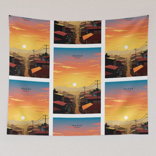 Item preview, Ibadan, Nigeria: Cultural Heritage designed and sold by NeuralVibe.
